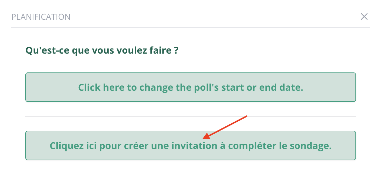 Créer le mail d'invitation (2)