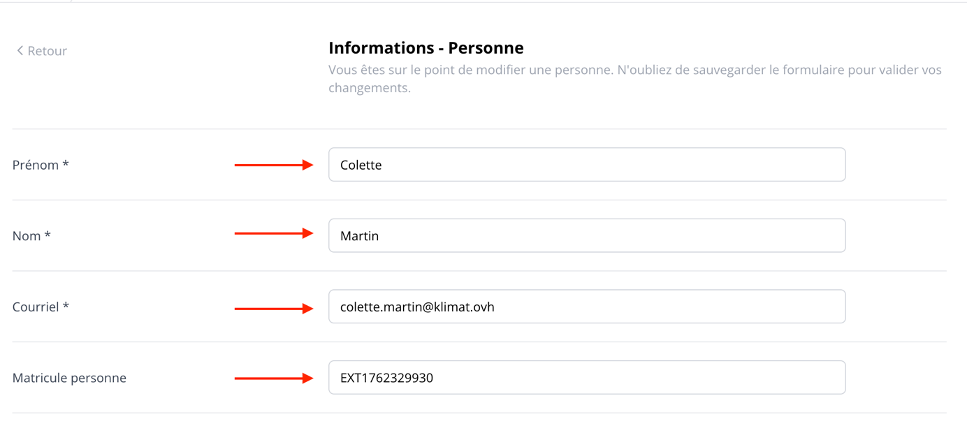 Informations générales